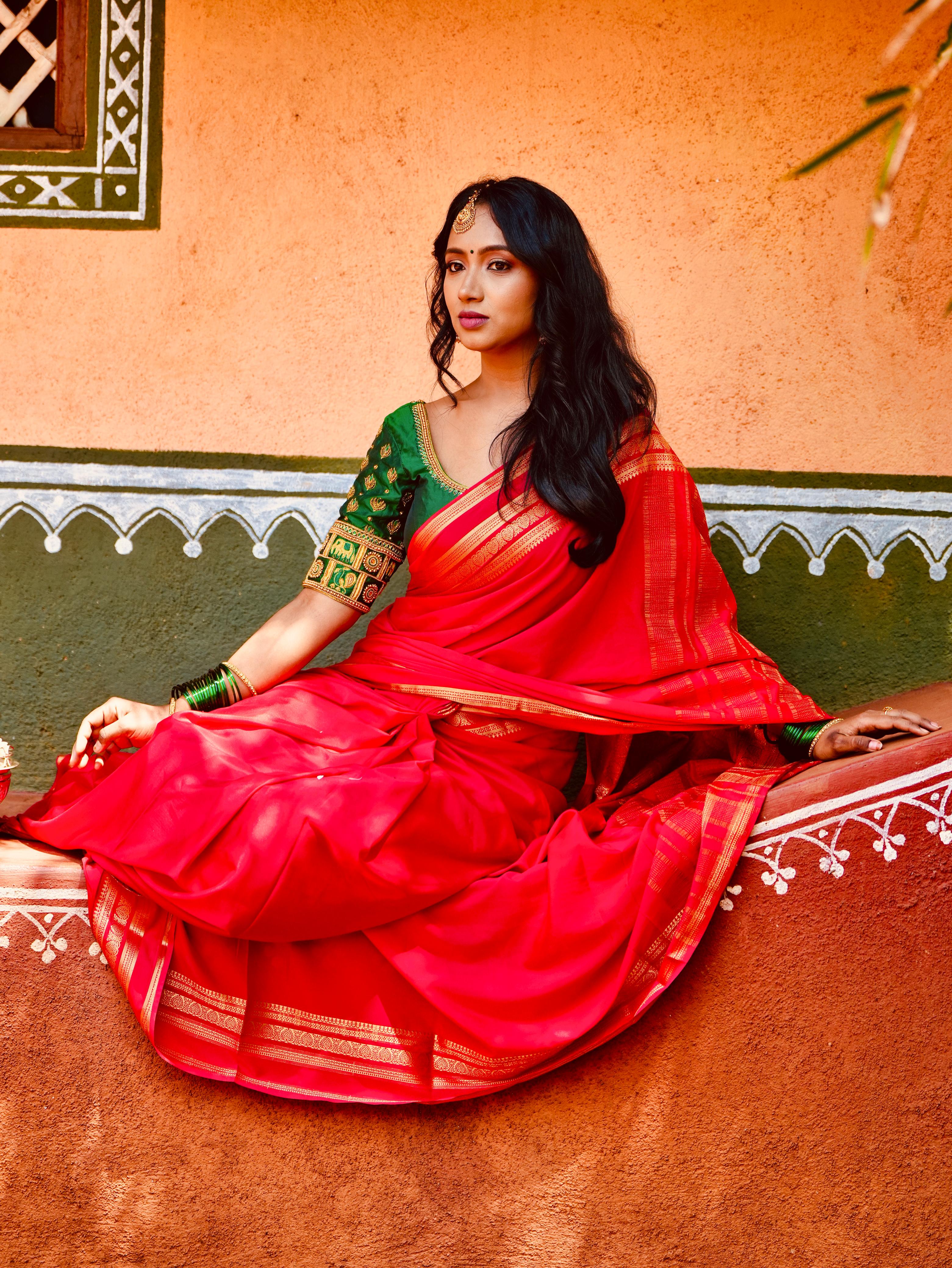 Premium quality Mysore crepe silk sarees