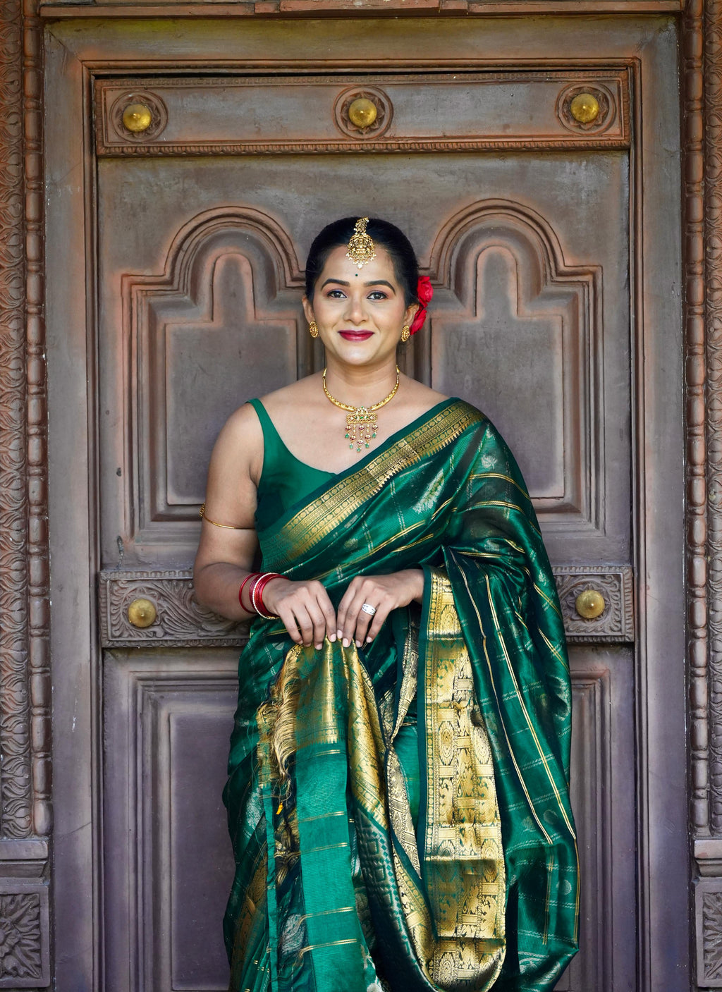 Pure Mangalagiri handloom silk sarees