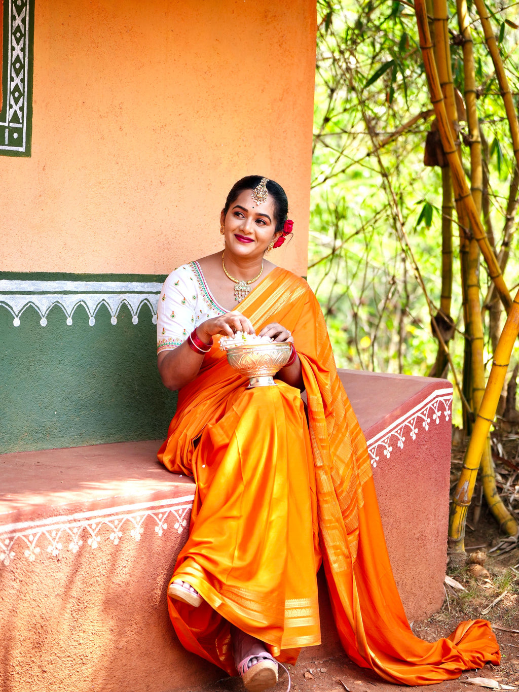 Premium quality Mysore crepe silk sarees